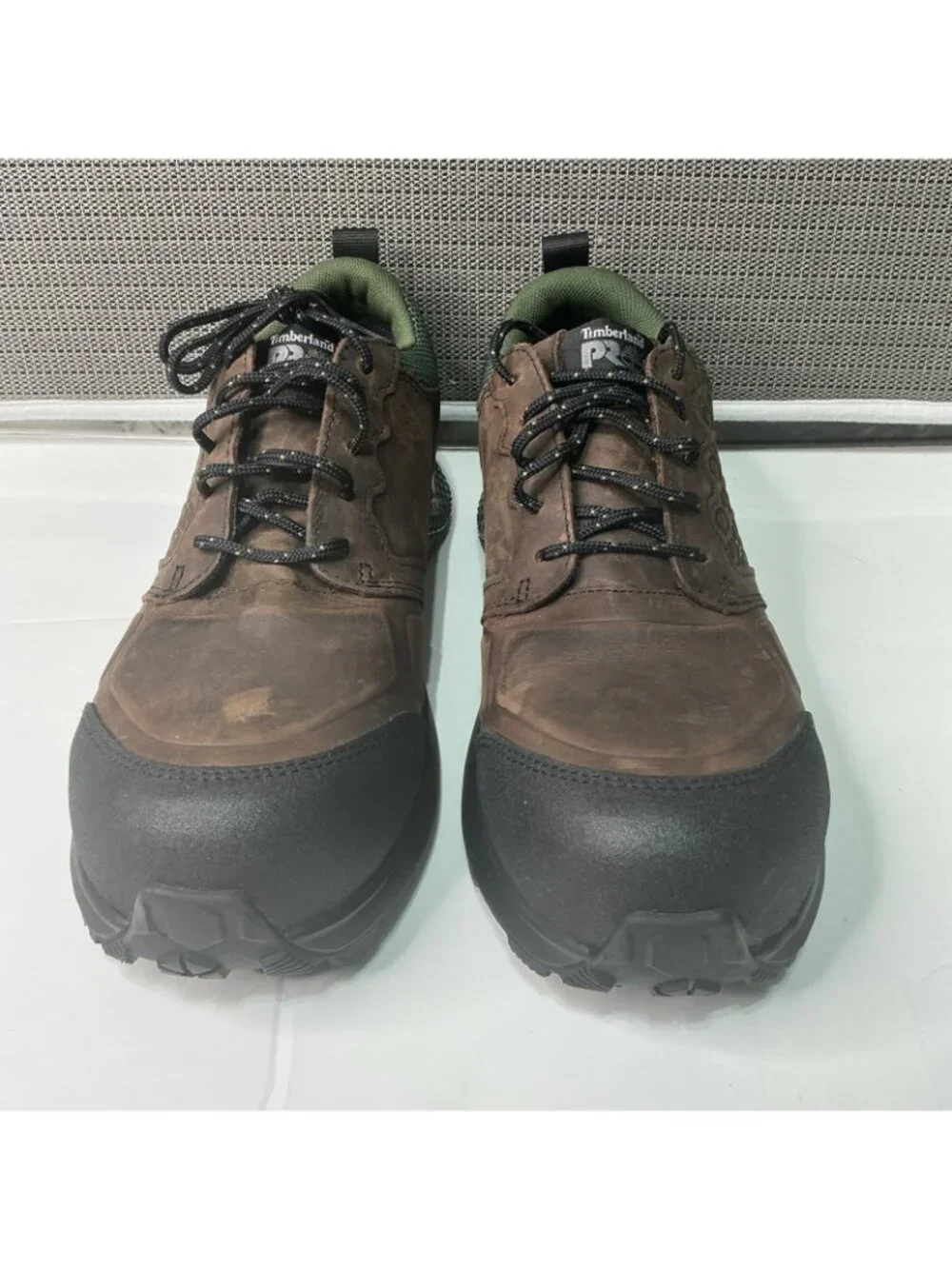 Timberland PRO Reaxion Waterproof Work Shoes Men Brown Composite Toe - 11.5 WIDE